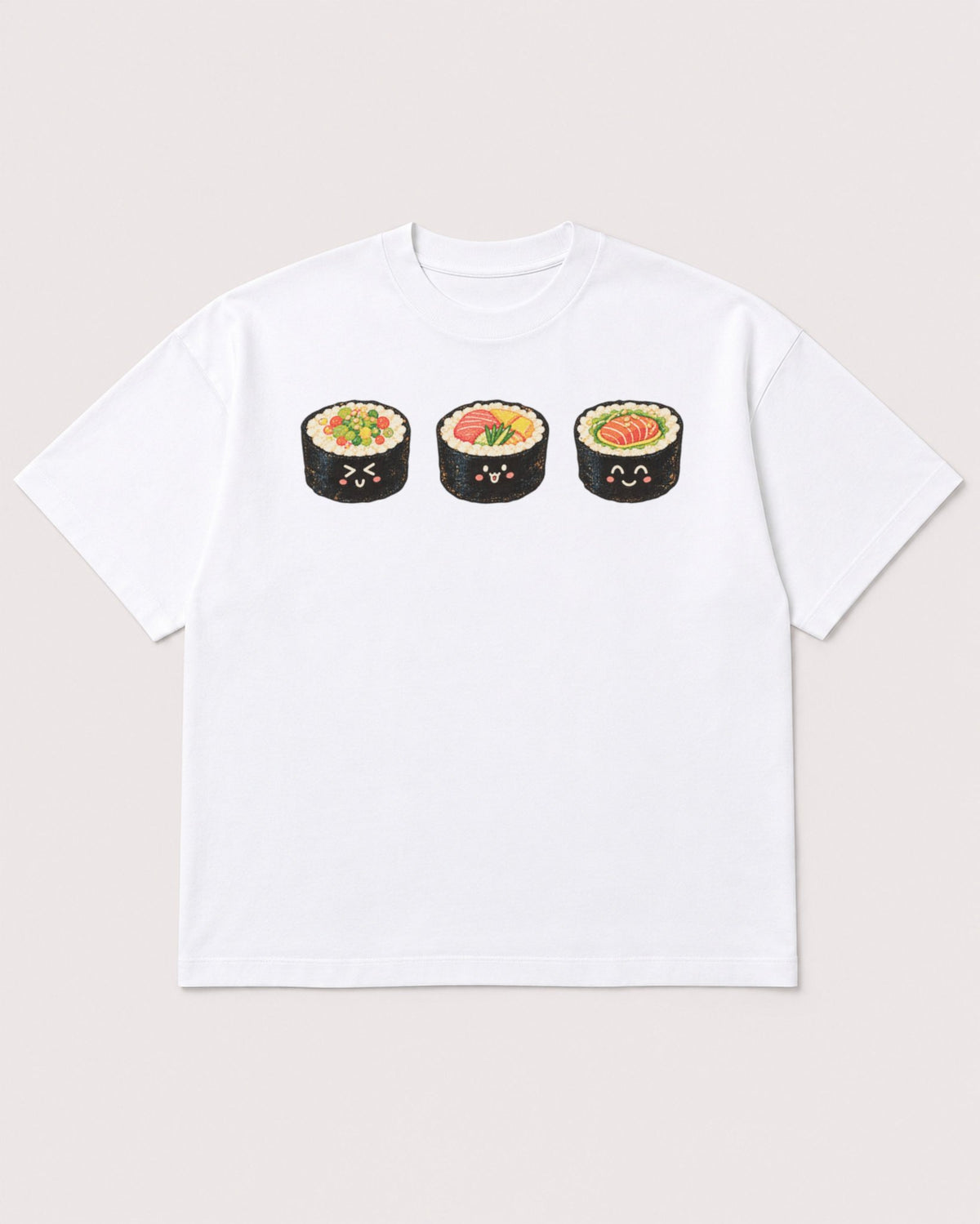 Mockup Boxy Heavyweight Tee White product