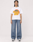Mockup Boxy Heavyweight Tee White female full-body 50