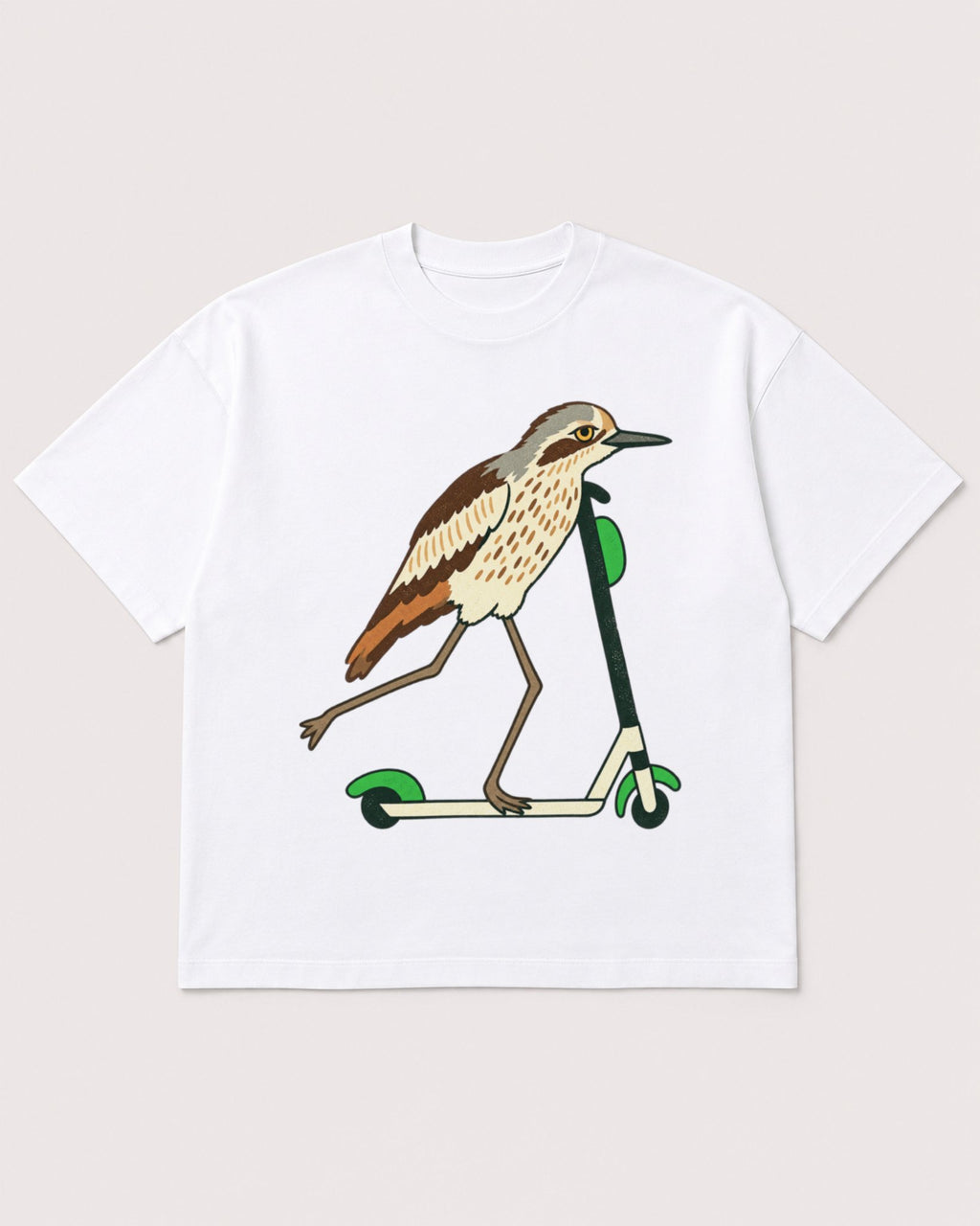 Mockup Boxy Heavyweight Tee White product