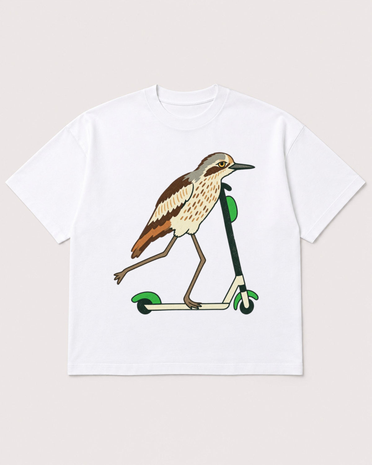 Mockup Boxy Heavyweight Tee White product