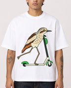 Mockup Boxy Heavyweight Tee White male close-up 36