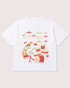Mockup Boxy Heavyweight Tee White product