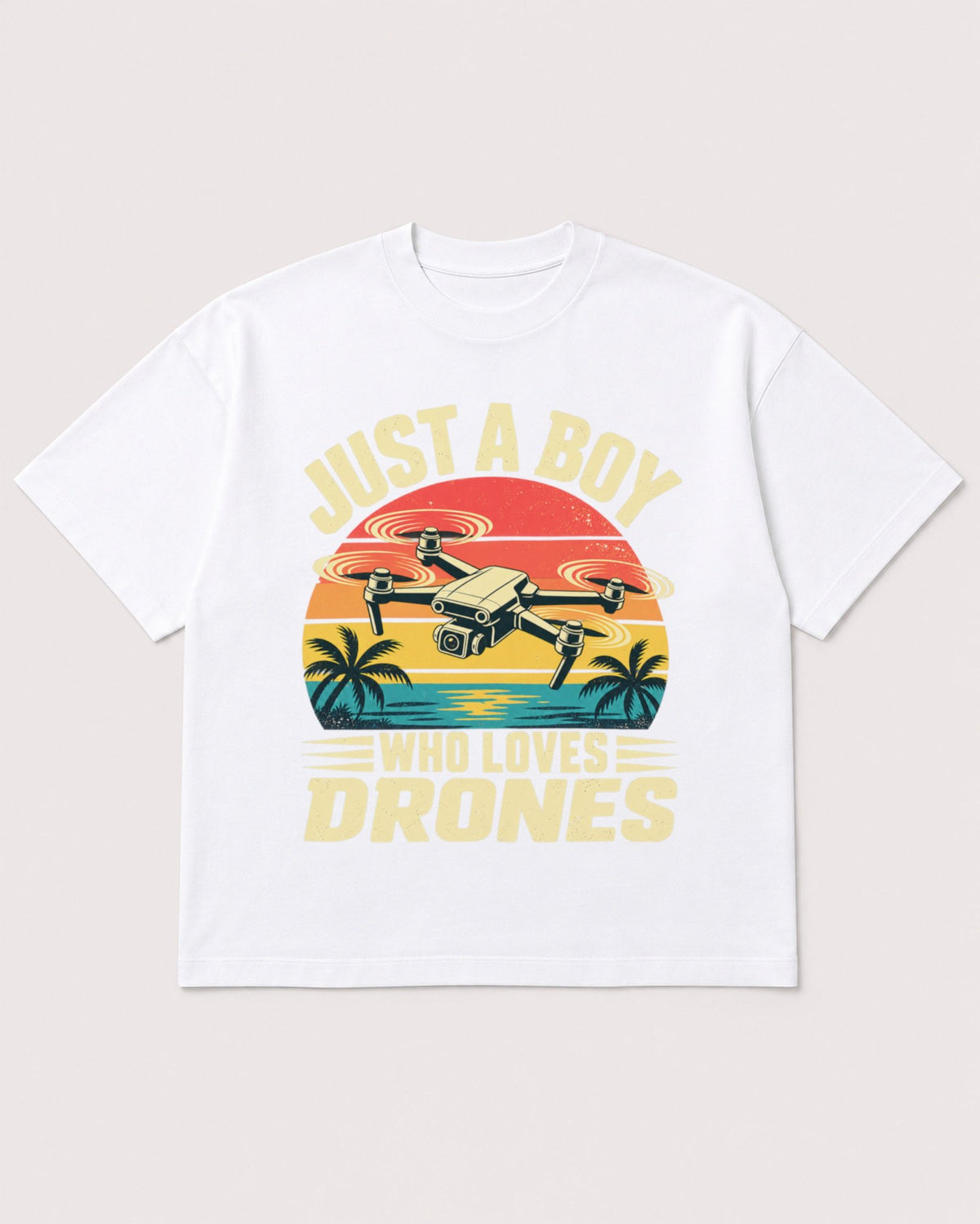 Mockup Boxy Heavyweight Tee White product