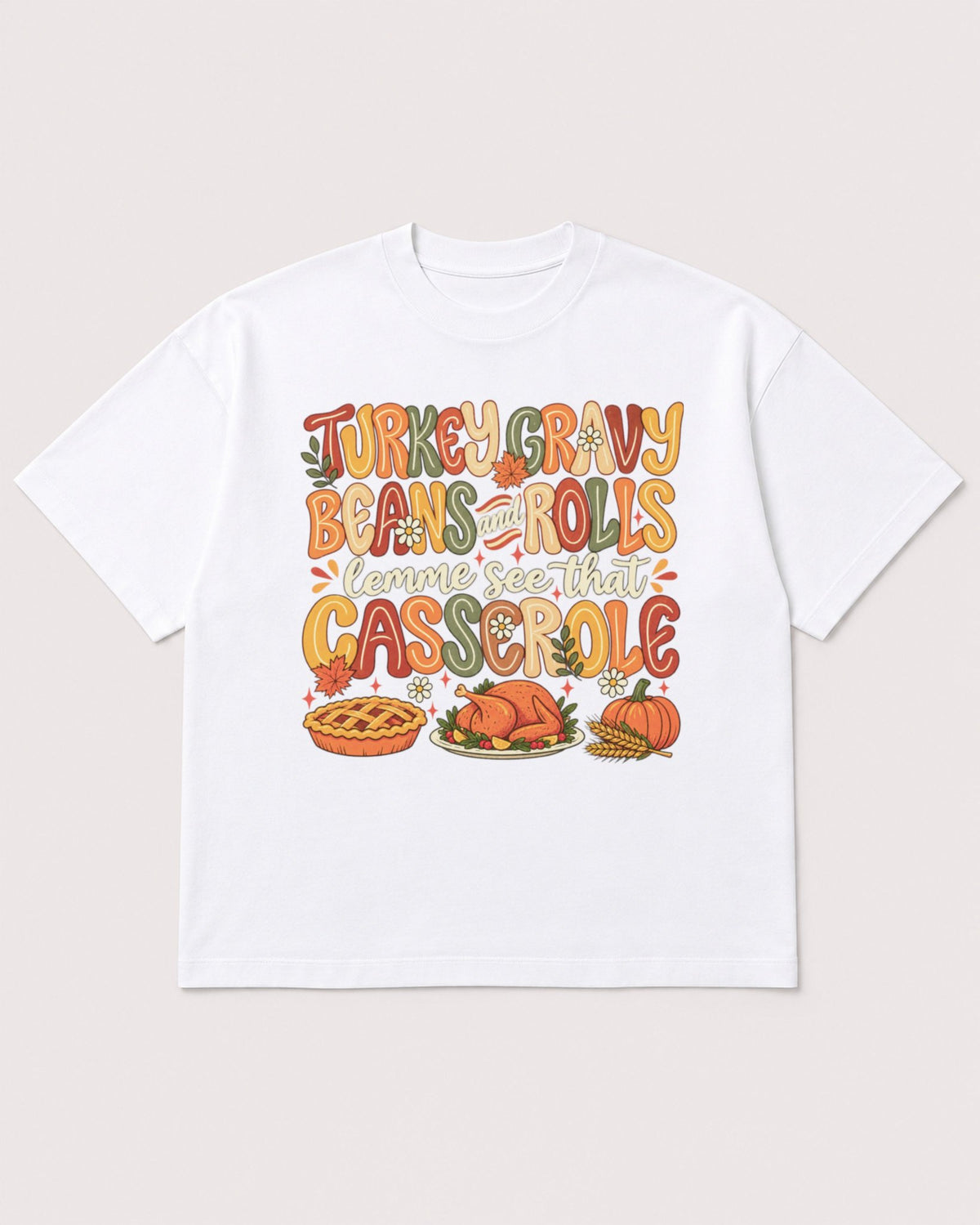 Mockup Boxy Heavyweight Tee White product