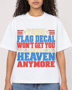 Mockup Boxy Heavyweight Tee White female close-up 10