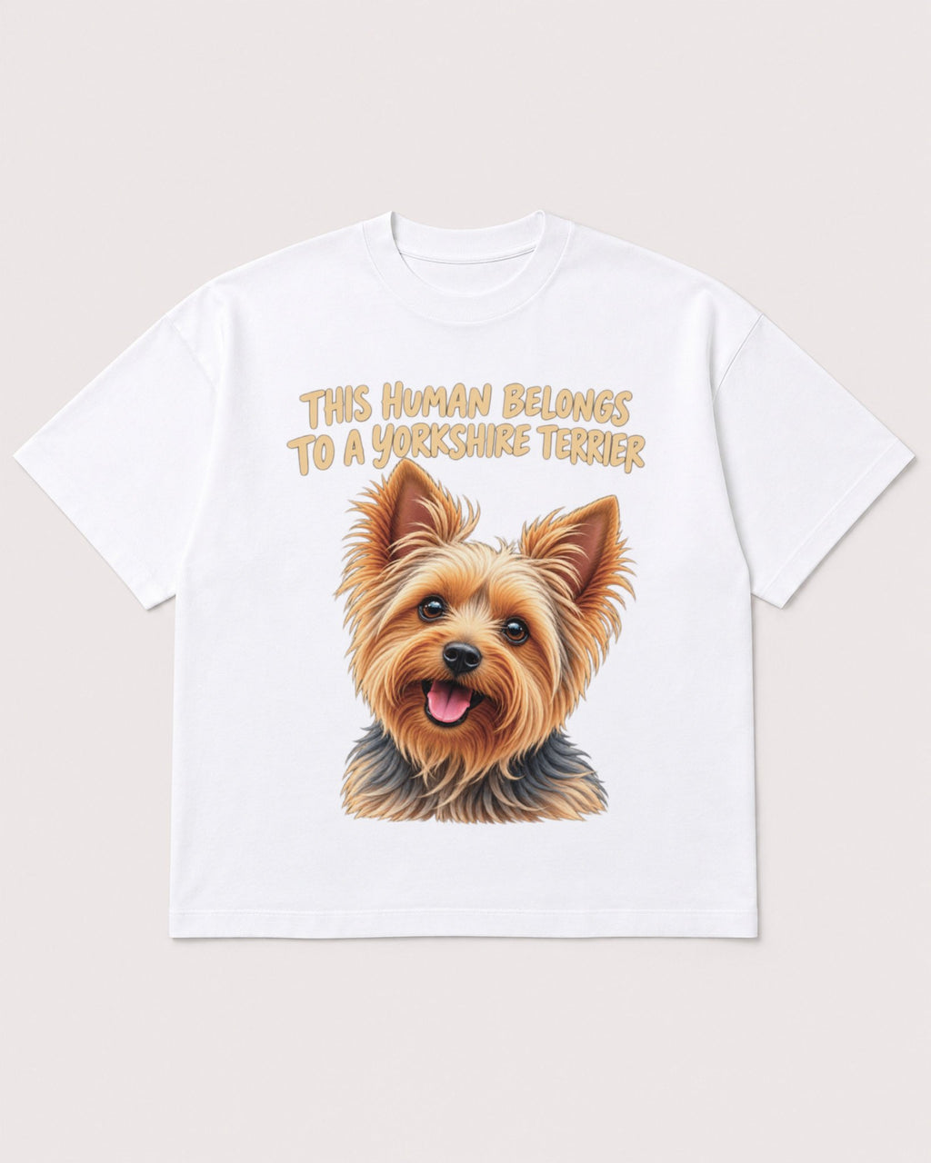 Mockup Boxy Heavyweight Tee White product