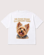 Mockup Boxy Heavyweight Tee White product