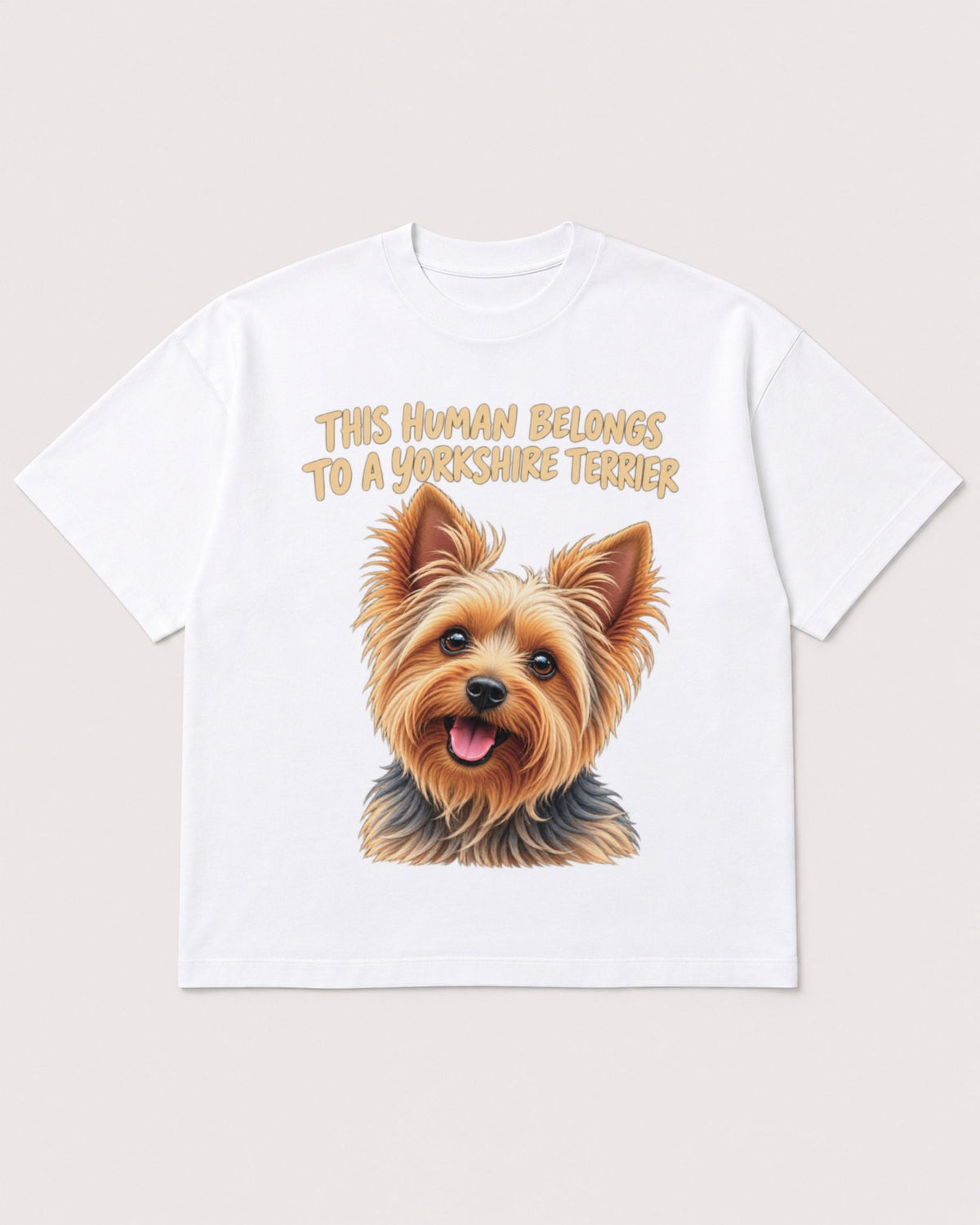 Mockup Boxy Heavyweight Tee White product