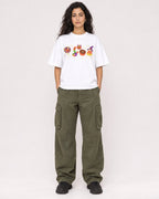 Mockup Boxy Heavyweight Tee White female full-body 07