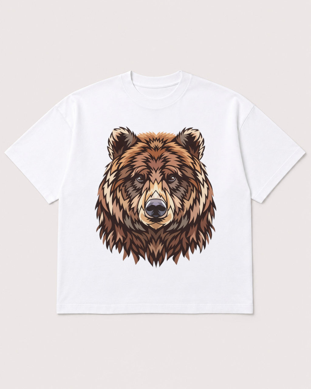 Mockup Boxy Heavyweight Tee White product