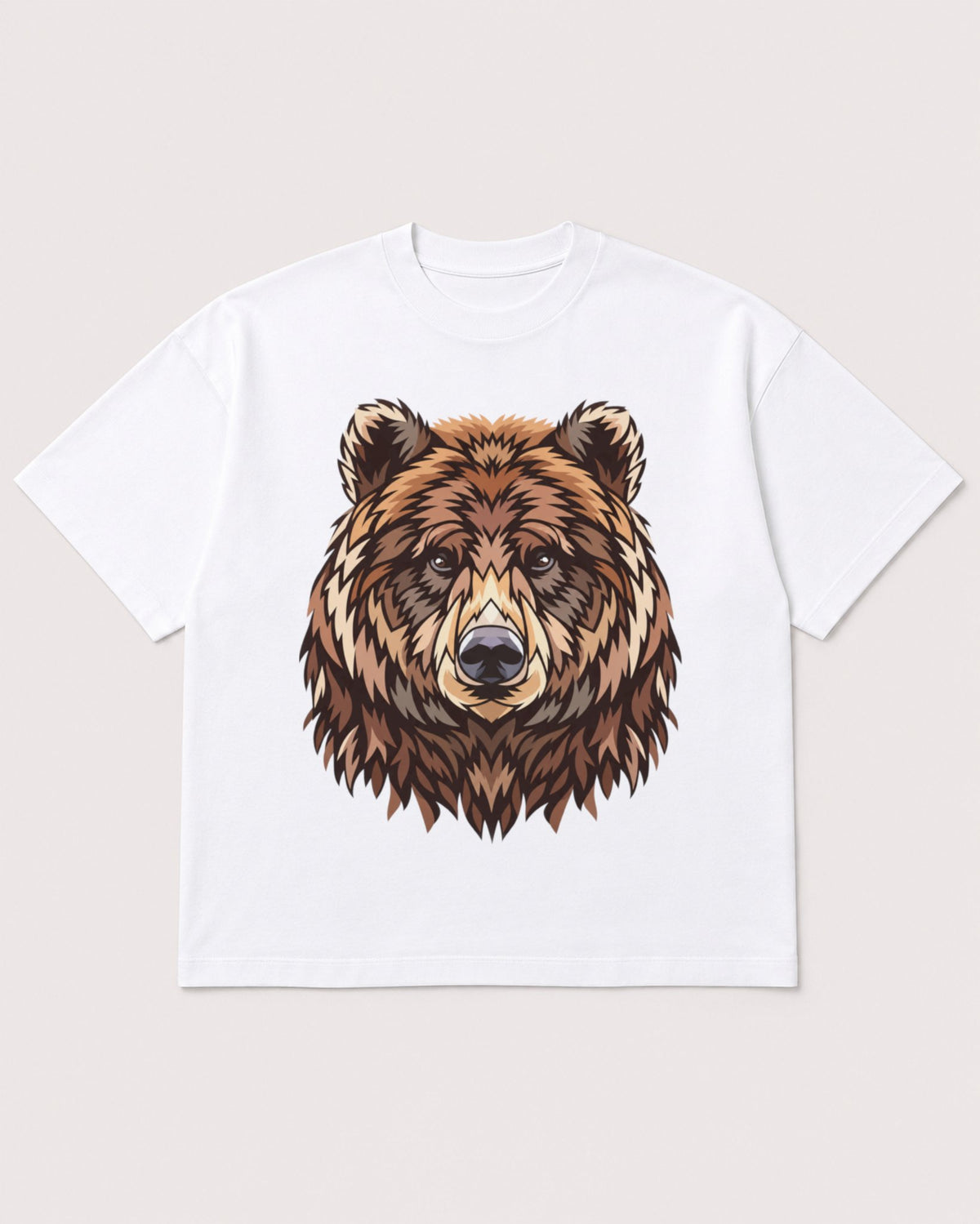 Mockup Boxy Heavyweight Tee White product