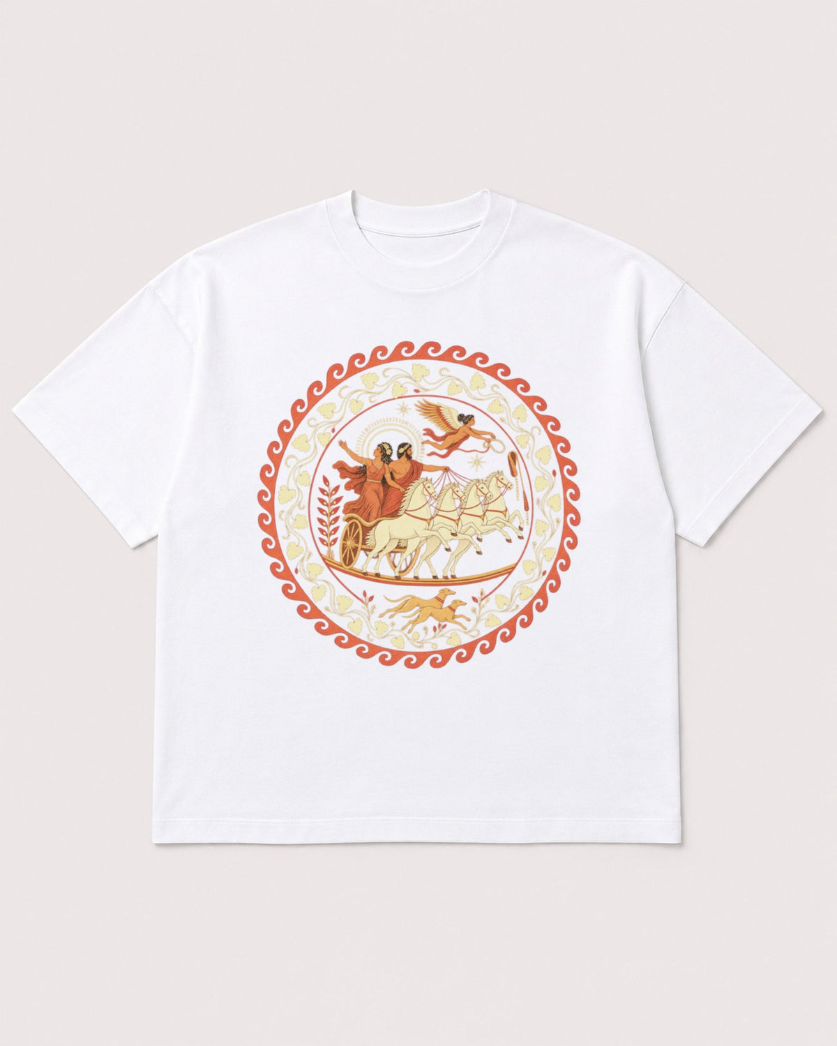 Mockup Boxy Heavyweight Tee White product