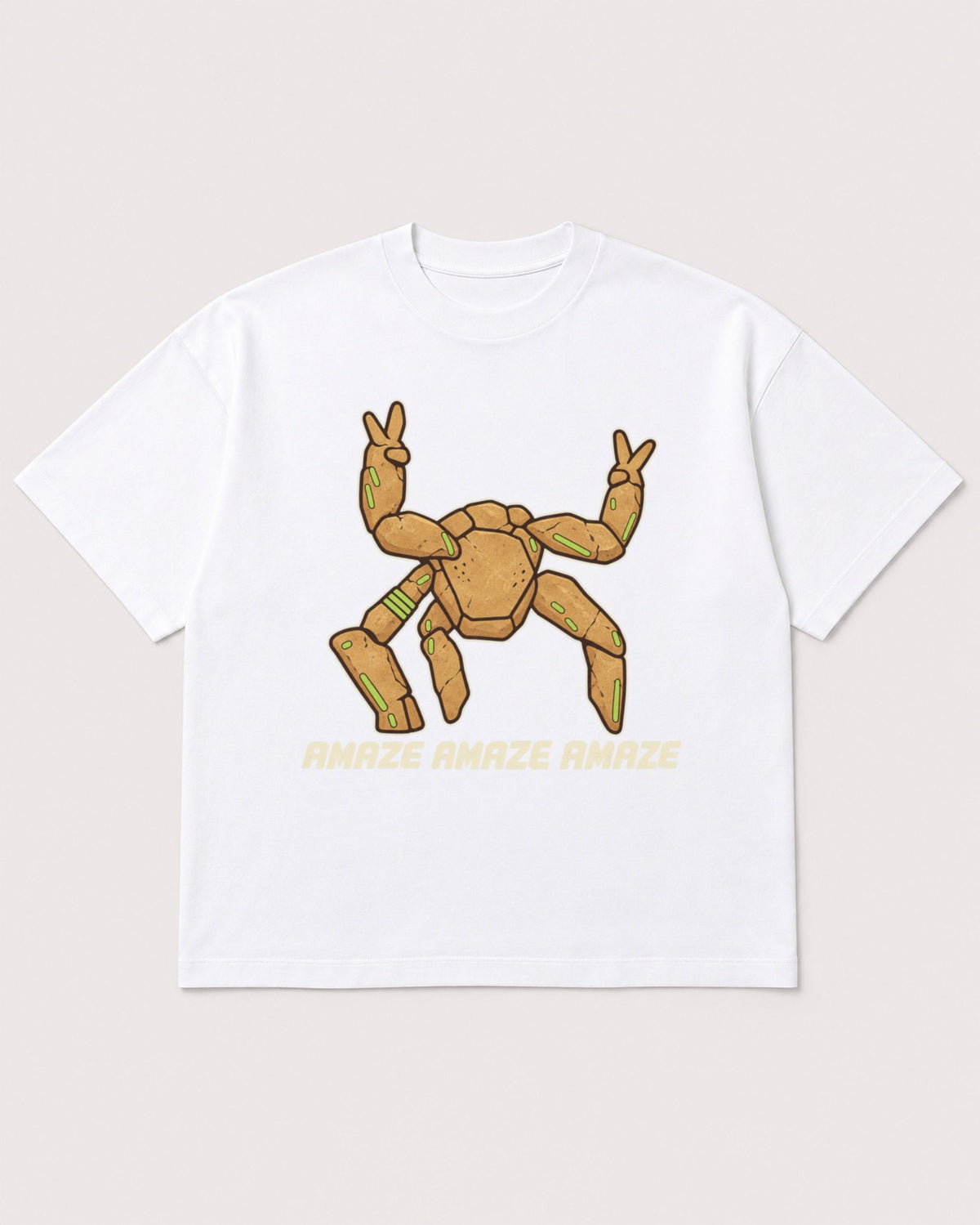 Mockup Boxy Heavyweight Tee White product