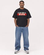 Mockup Boxy Heavyweight Tee Black male full-body 14