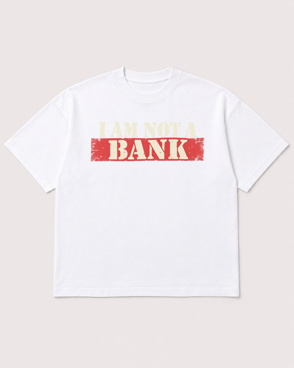 Mockup Boxy Heavyweight Tee White product