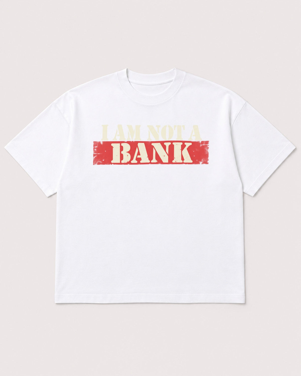 Mockup Boxy Heavyweight Tee White product
