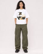 Mockup Boxy Heavyweight Tee White female full-body 07