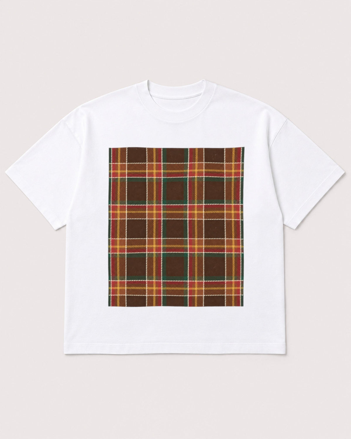 Mockup Boxy Heavyweight Tee White product