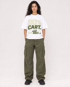 Mockup Boxy Heavyweight Tee White female full-body 07