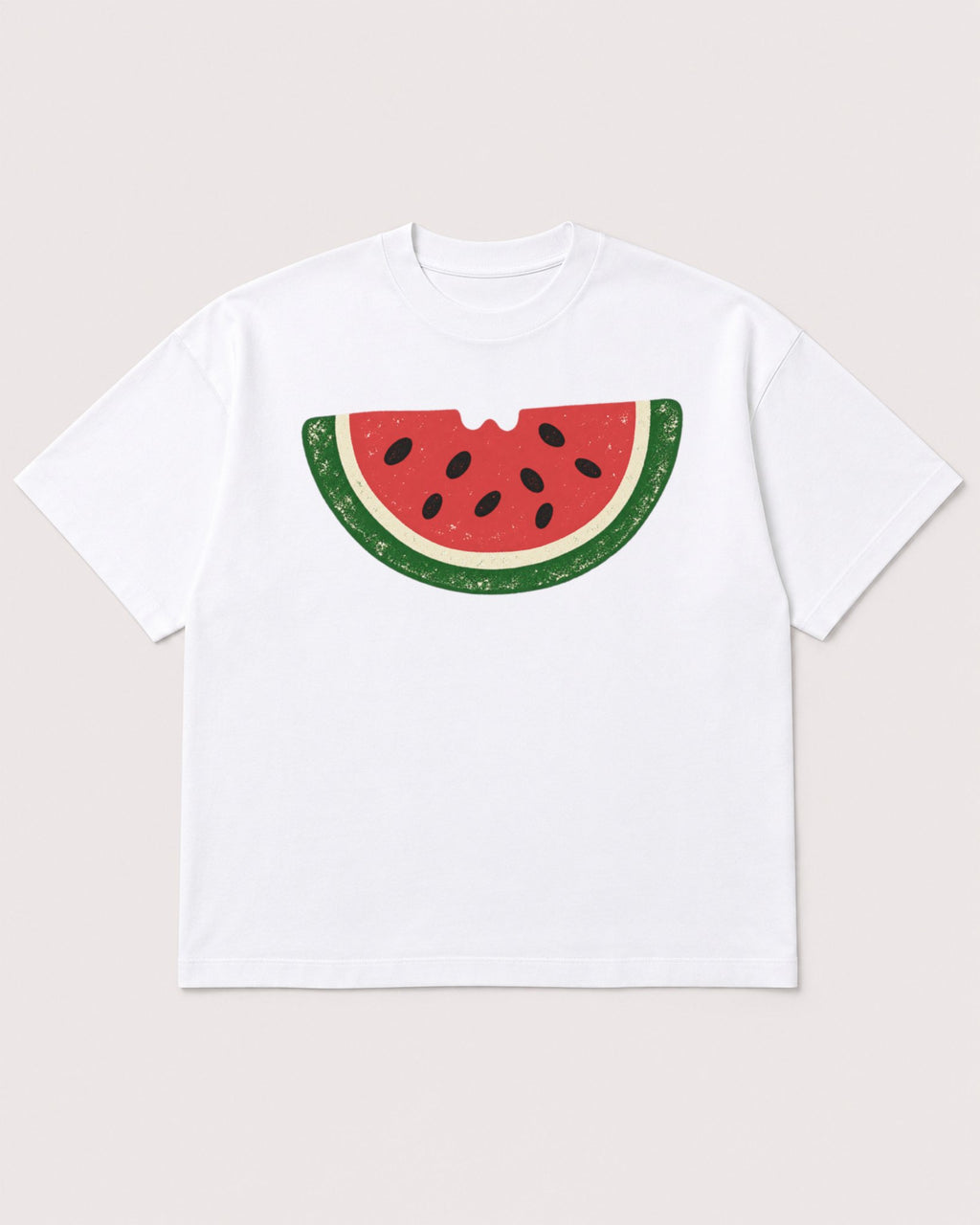 Mockup Boxy Heavyweight Tee White product