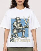 Mockup Boxy Heavyweight Tee White female close-up 02