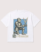 Mockup Boxy Heavyweight Tee White product