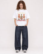 Mockup Boxy Heavyweight Tee White female full-body 09