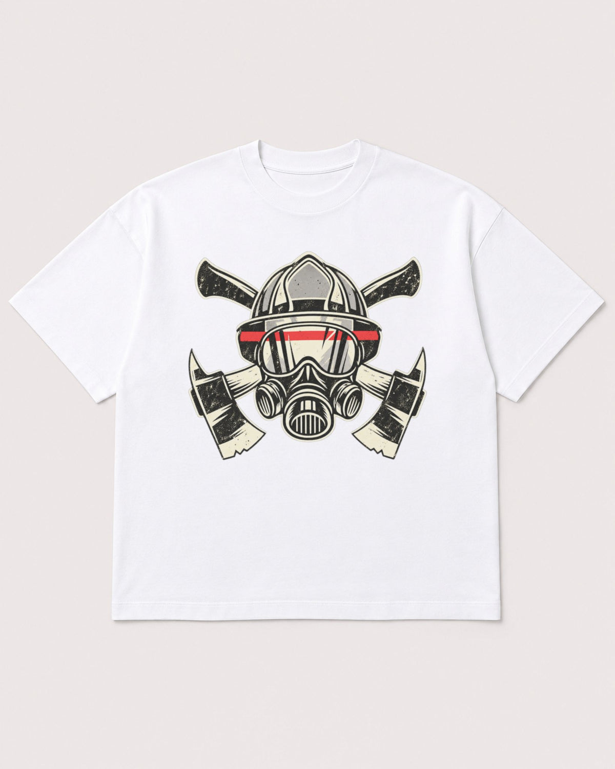 Mockup Boxy Heavyweight Tee White product
