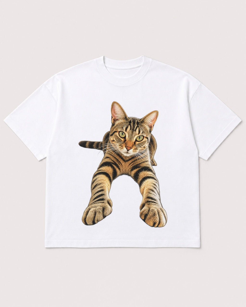 Mockup Boxy Heavyweight Tee White product