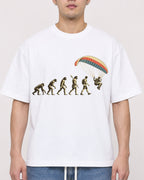 Mockup Boxy Heavyweight Tee White male close-up 13