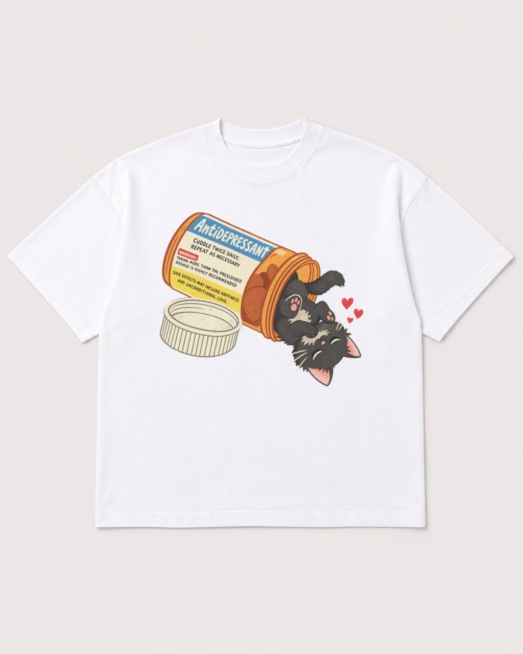 Mockup Boxy Heavyweight Tee White product