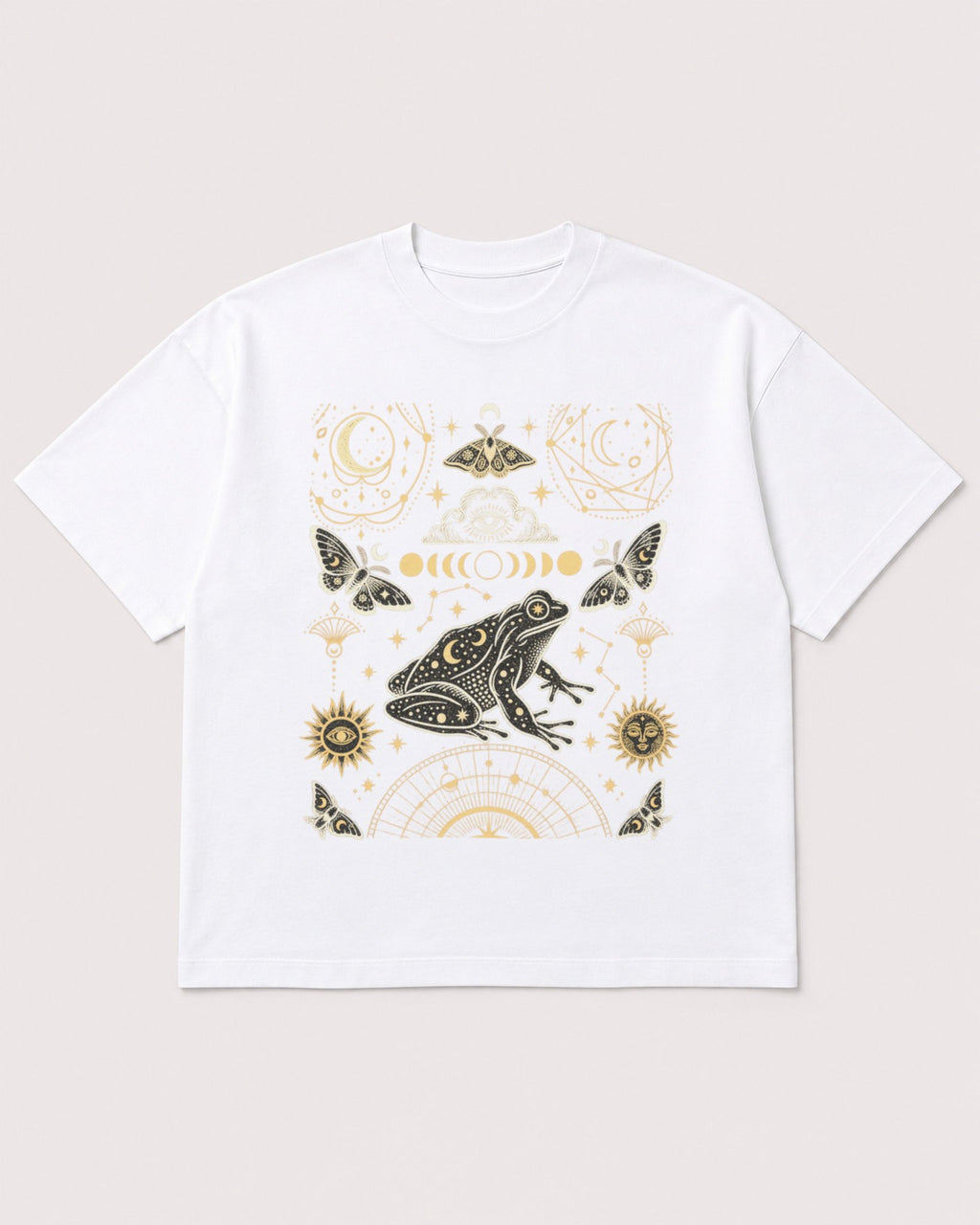 Mockup Boxy Heavyweight Tee White product