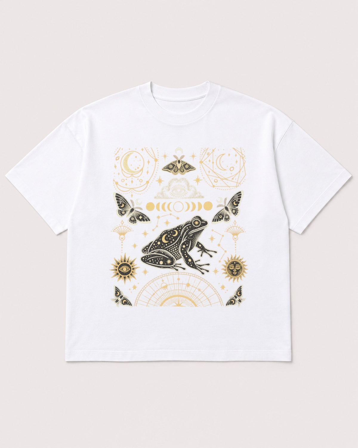Mockup Boxy Heavyweight Tee White product