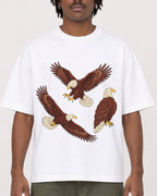 Mockup Boxy Heavyweight Tee White male close-up 04