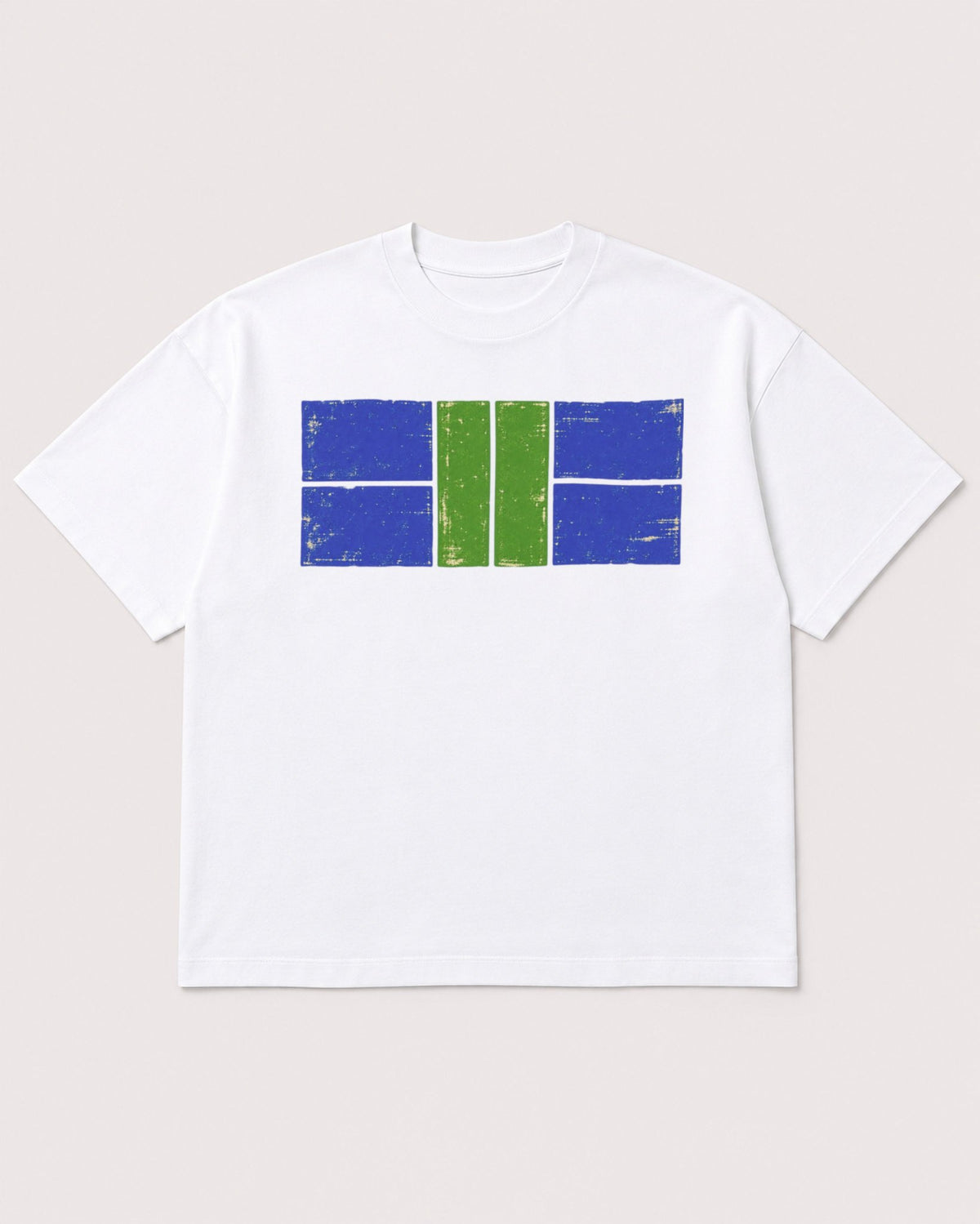 Mockup Boxy Heavyweight Tee White product