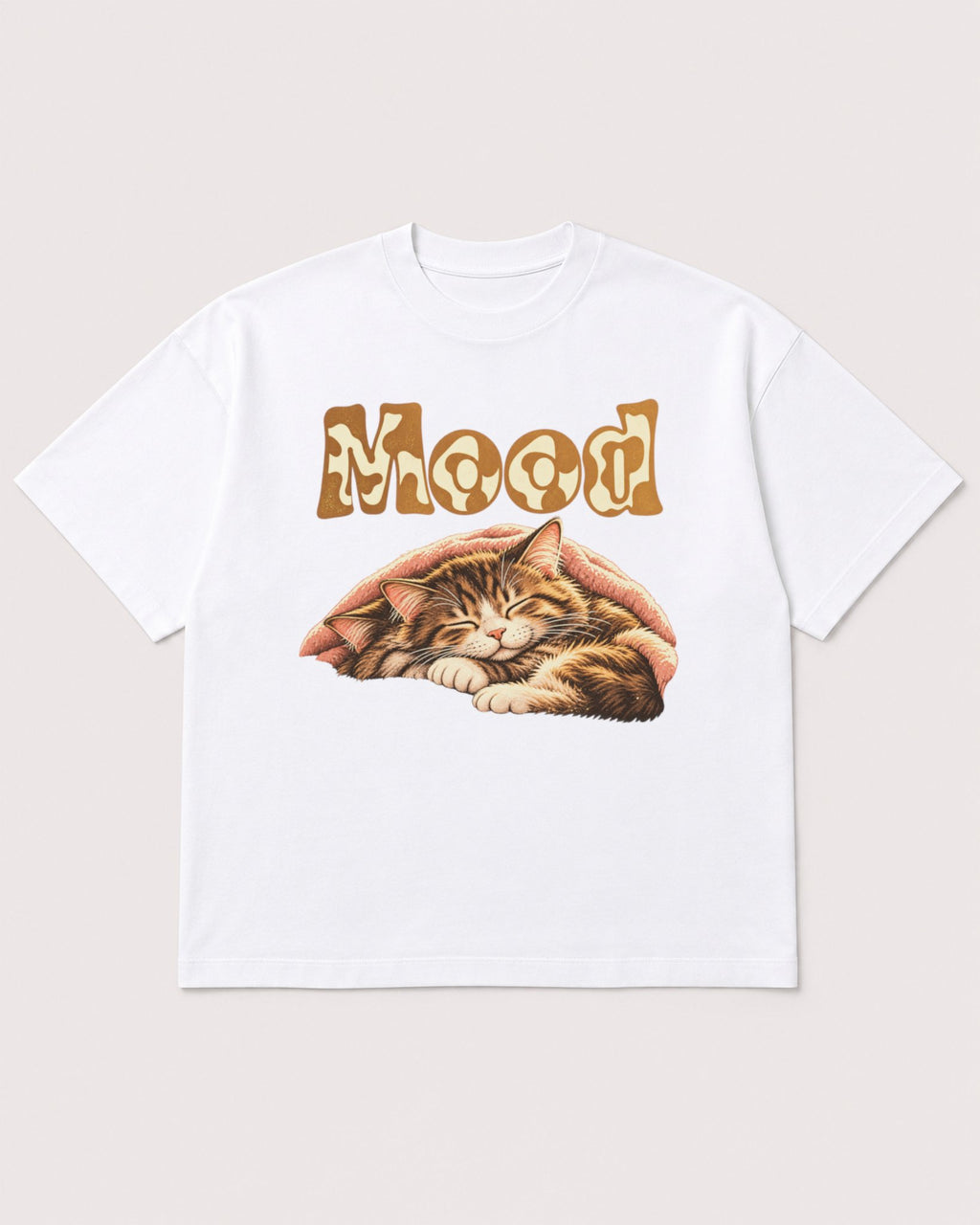Mockup Boxy Heavyweight Tee White product