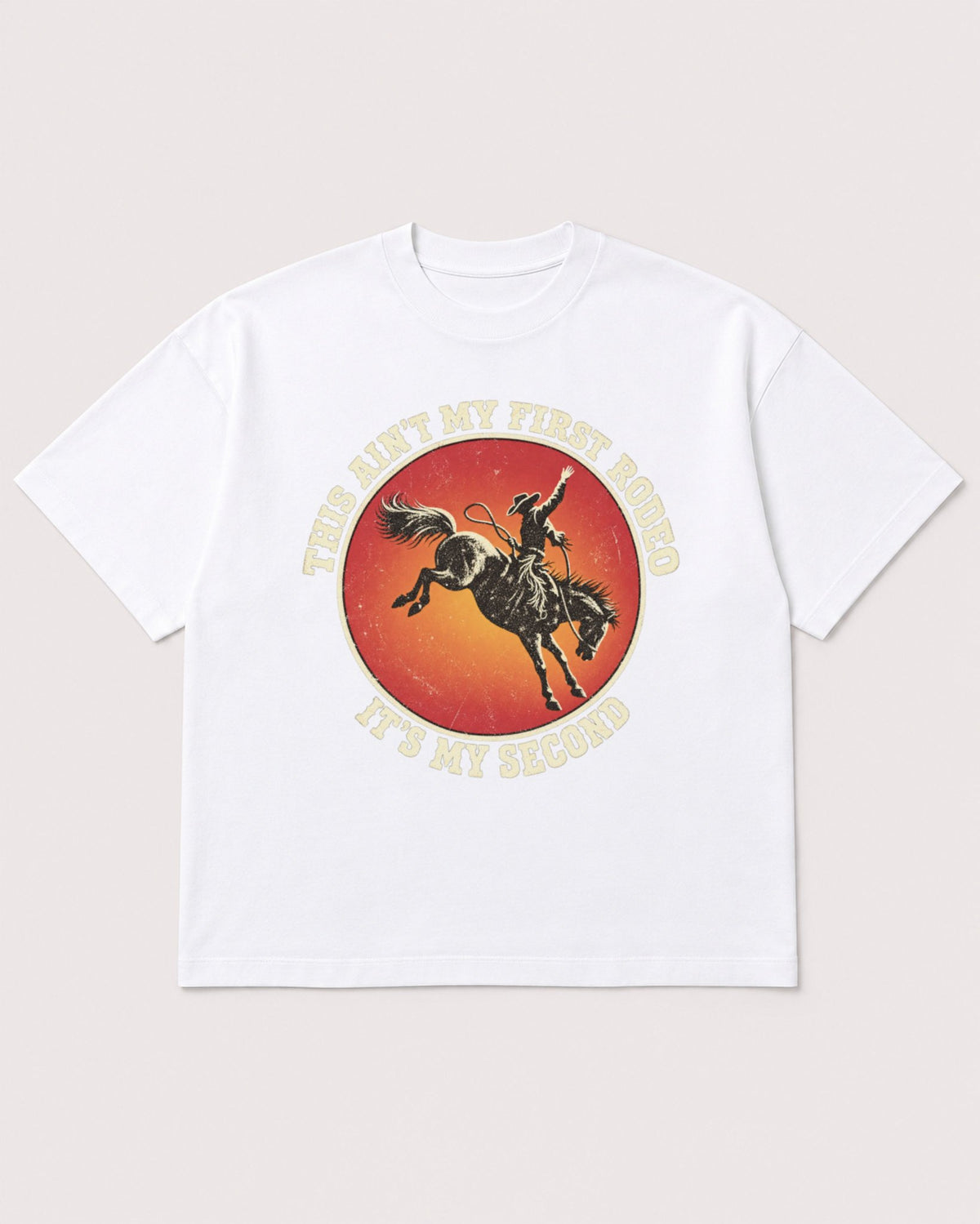 Mockup Boxy Heavyweight Tee White product