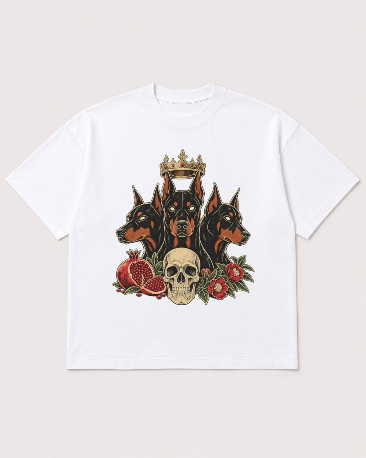 Mockup Boxy Heavyweight Tee White product
