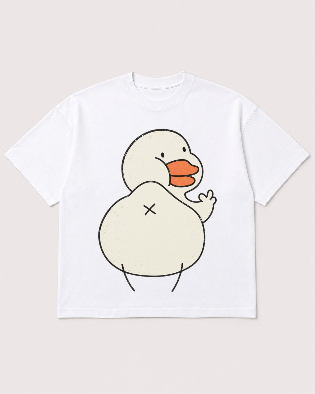 Mockup Boxy Heavyweight Tee White product