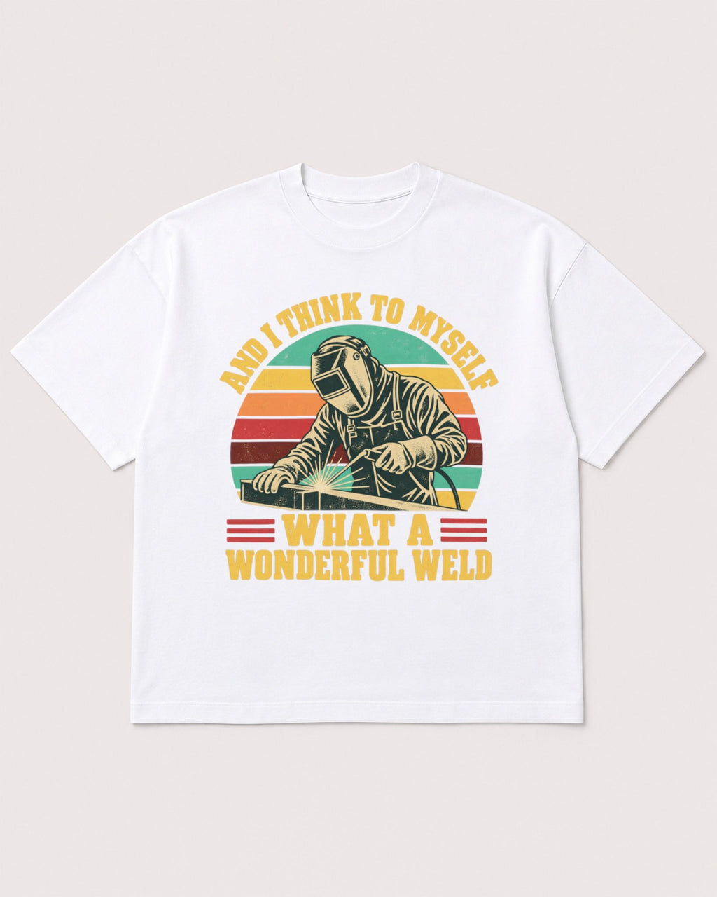 Mockup Boxy Heavyweight Tee White product