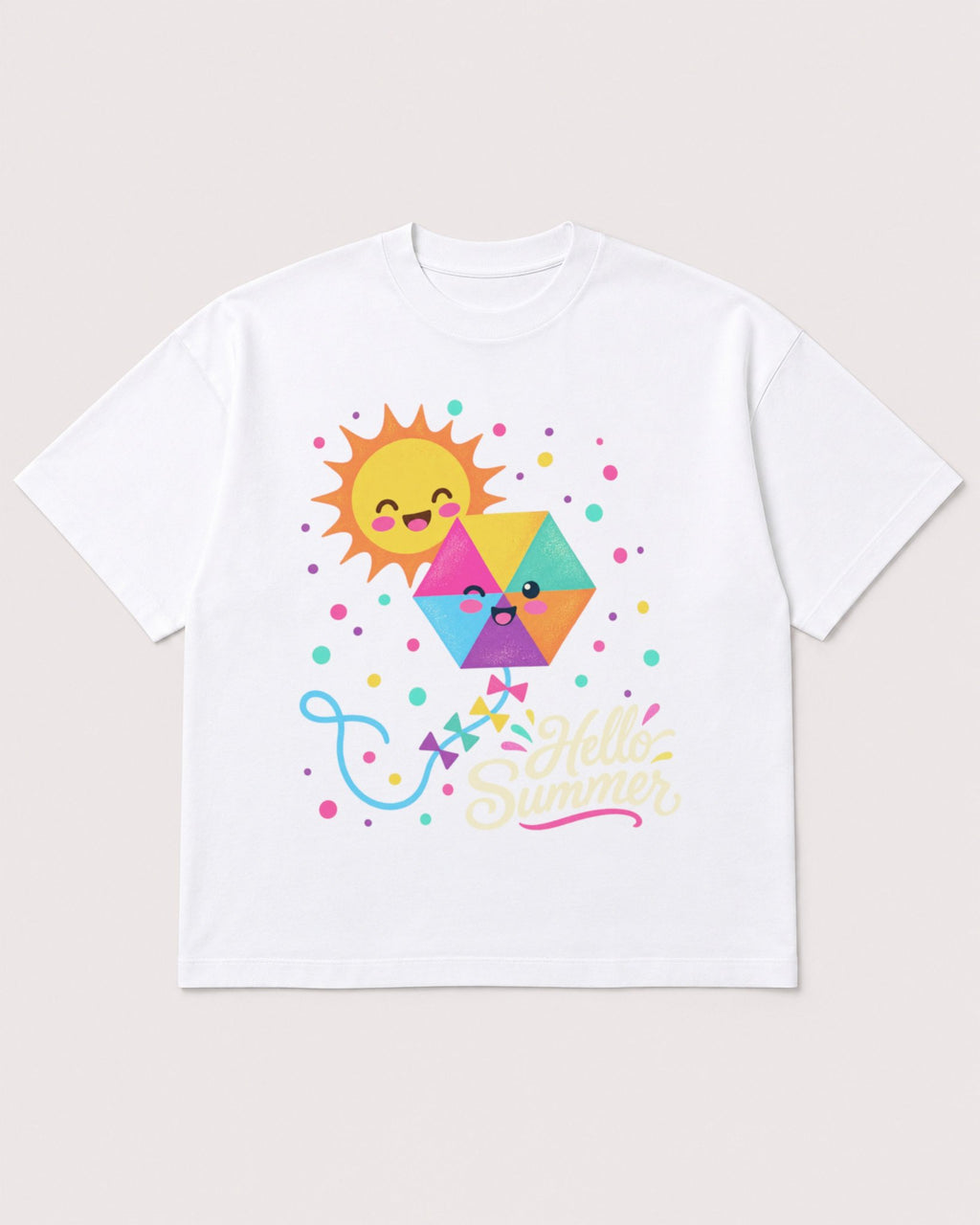 Mockup Boxy Heavyweight Tee White product