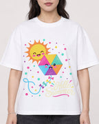 Mockup Boxy Heavyweight Tee White female close-up 03