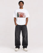 Mockup Boxy Heavyweight Tee White male full-body 05