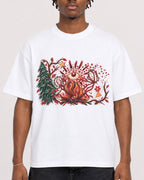 Mockup Boxy Heavyweight Tee White male close-up 05
