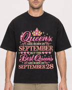 Mockup Boxy Heavyweight Tee Black male close-up 08