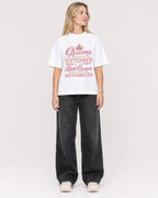 Mockup Boxy Heavyweight Tee White female full-body 08