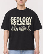 Mockup Boxy Heavyweight Tee Black male close-up 13