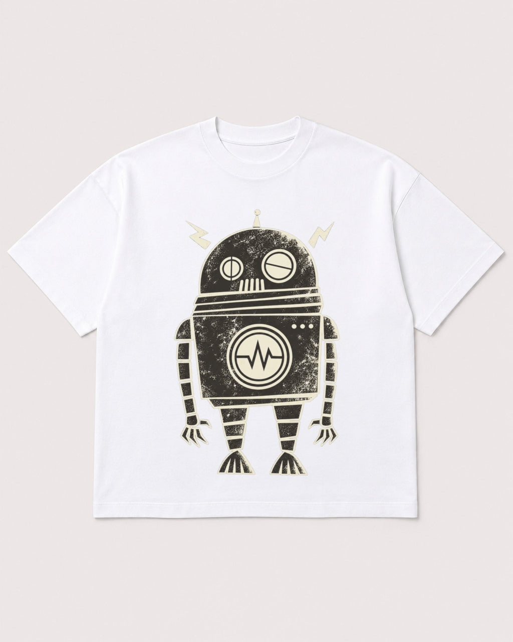 Mockup Boxy Heavyweight Tee White product