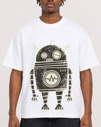 Mockup Boxy Heavyweight Tee White male close-up 05