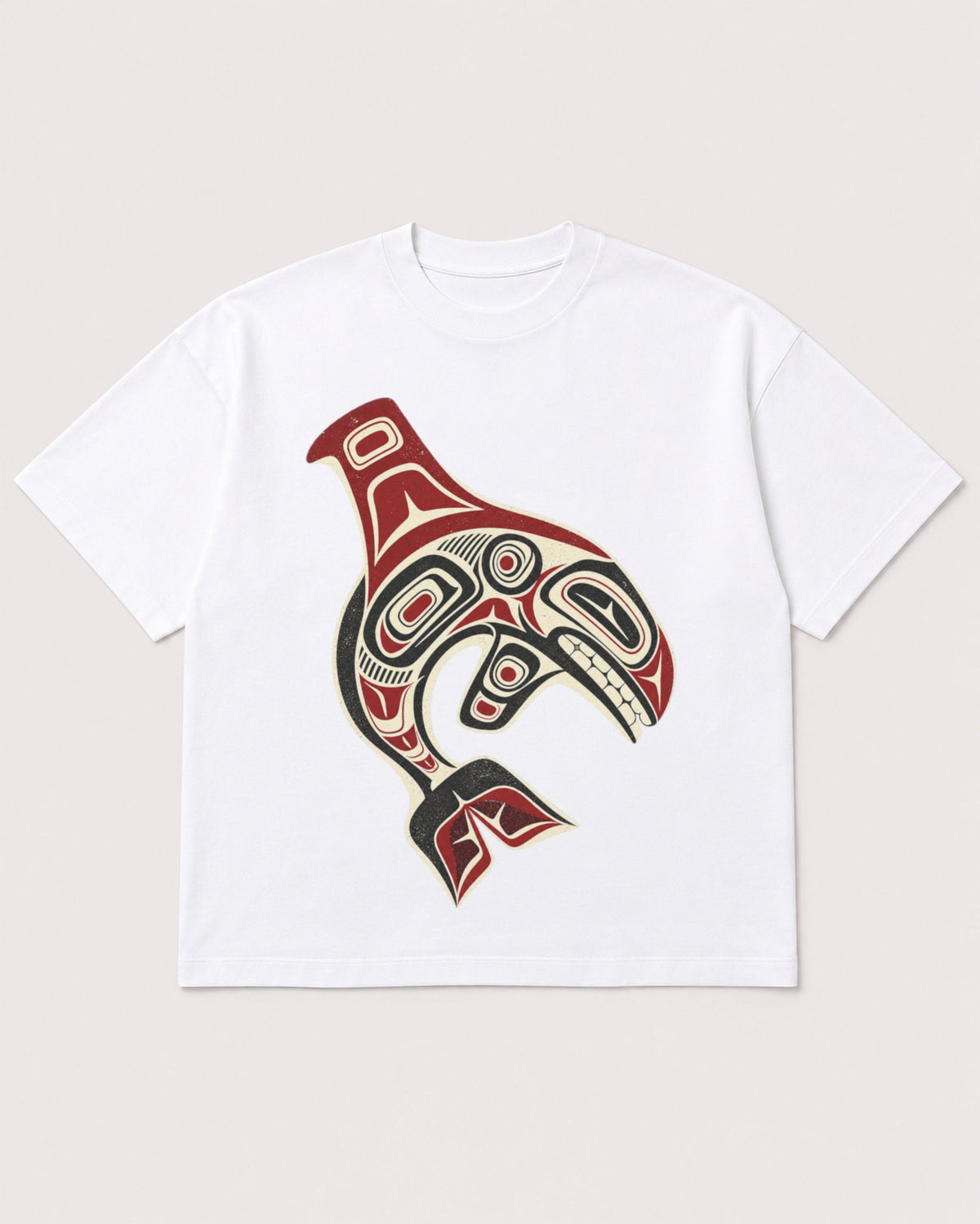 Mockup Boxy Heavyweight Tee White product